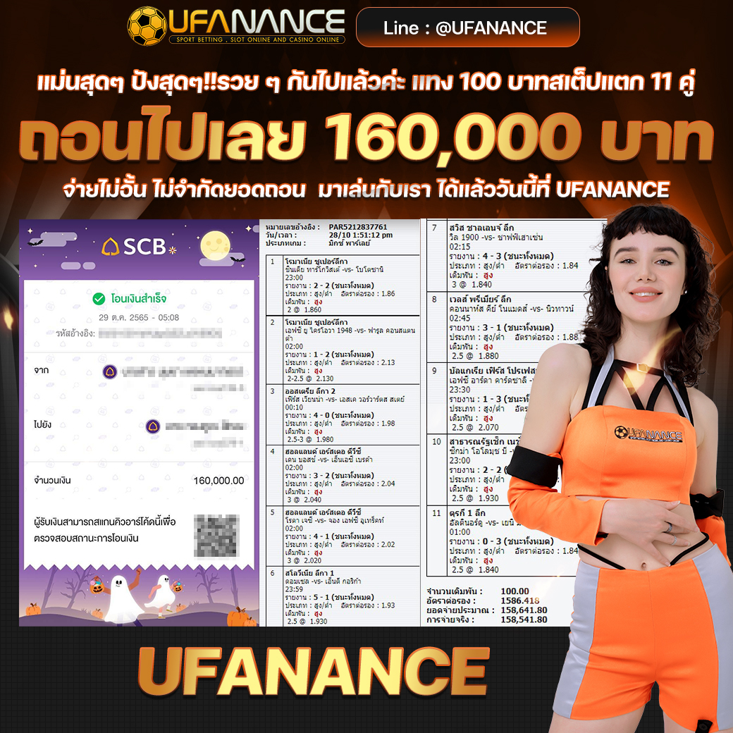 ufanance เว็บพนันออนไลน์ ครบวงจร เดิมพันได้หลากหลายรูปแบบ 27 ufanance