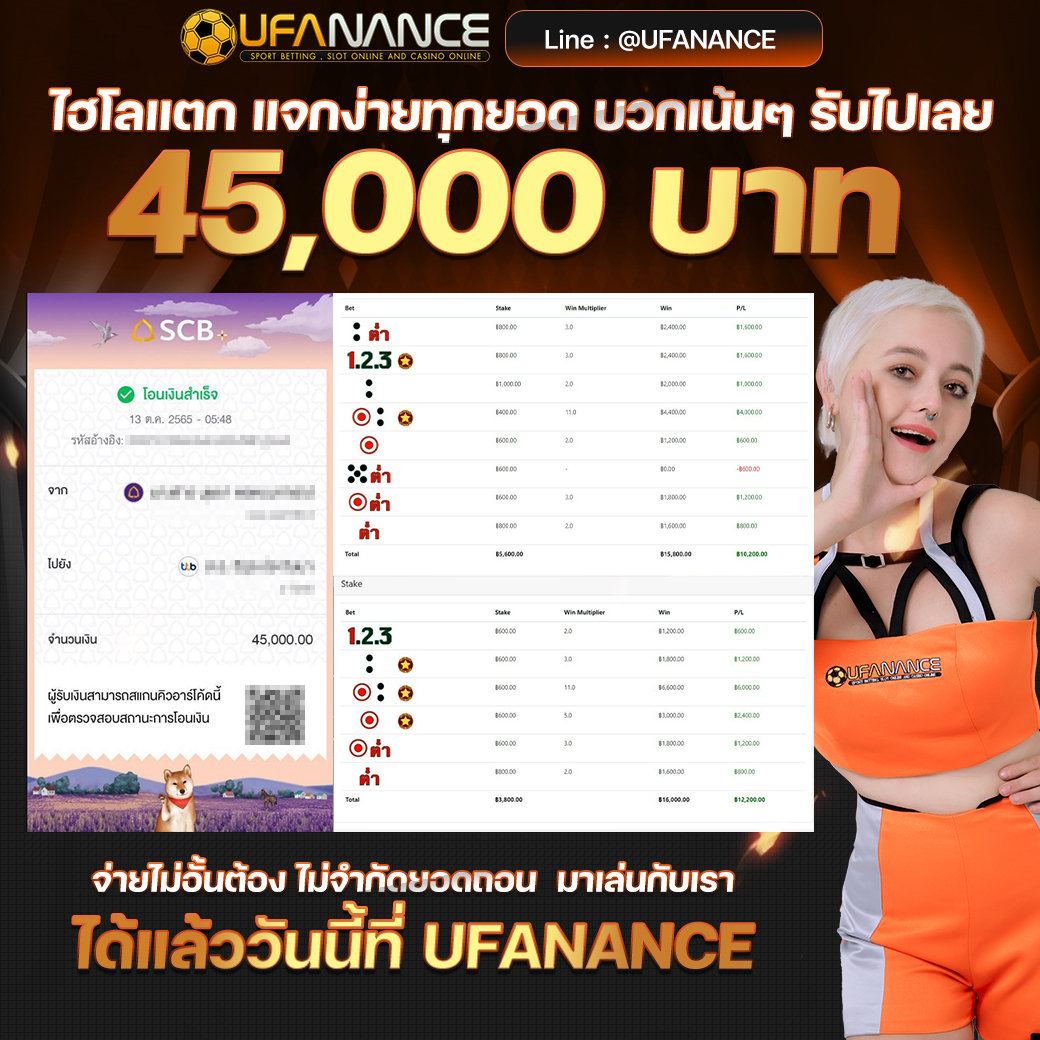 ufanance เว็บพนันออนไลน์ ครบวงจร เดิมพันได้หลากหลายรูปแบบ 24 ufanance